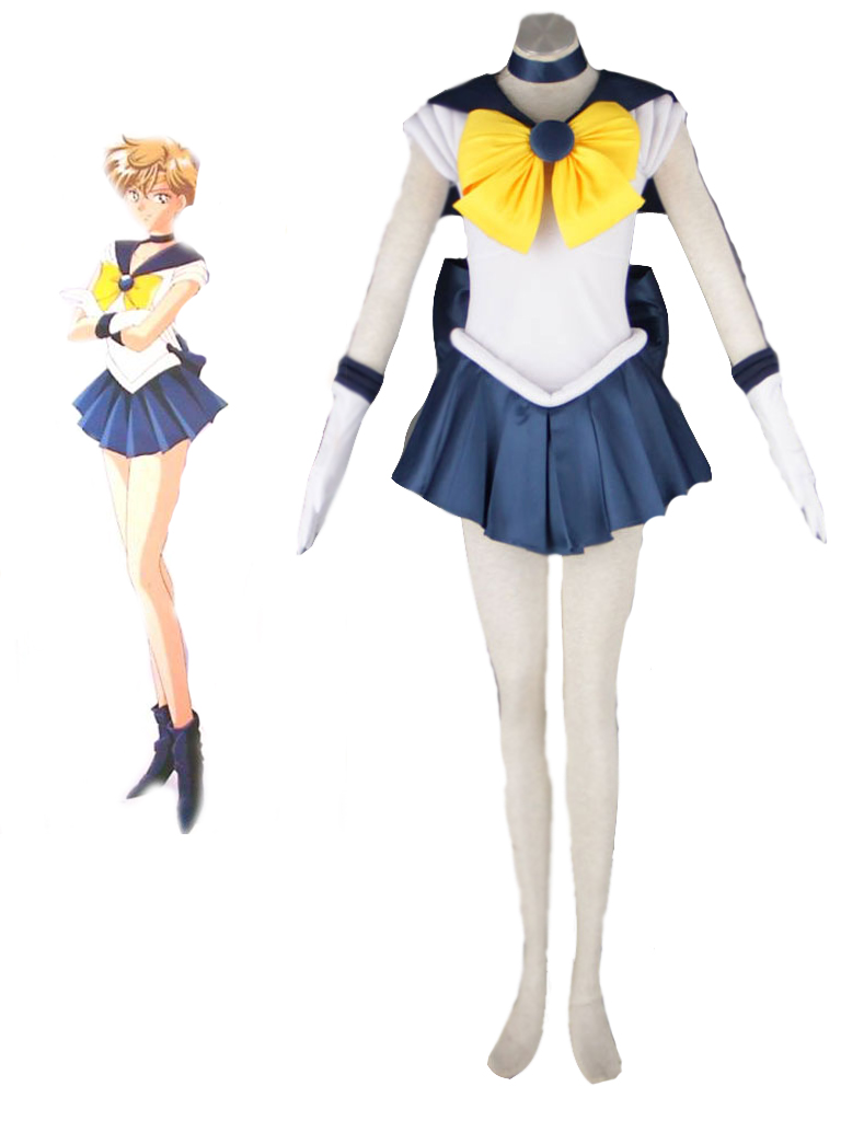 Sailor Moon Sailor Uranus Tenoh Haruka Fighting Uniform Cosplay Costume